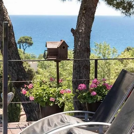 فيلة Primera Linea, Piscina, Jacuzzi Y Playa Privada توسا ذي مار