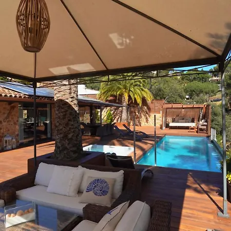فيلة Primera Linea, Piscina, Jacuzzi Y Playa Privada توسا ذي مار